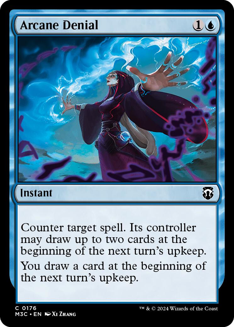 Arcane Denial (Ripple Foil) [M3C - 176]