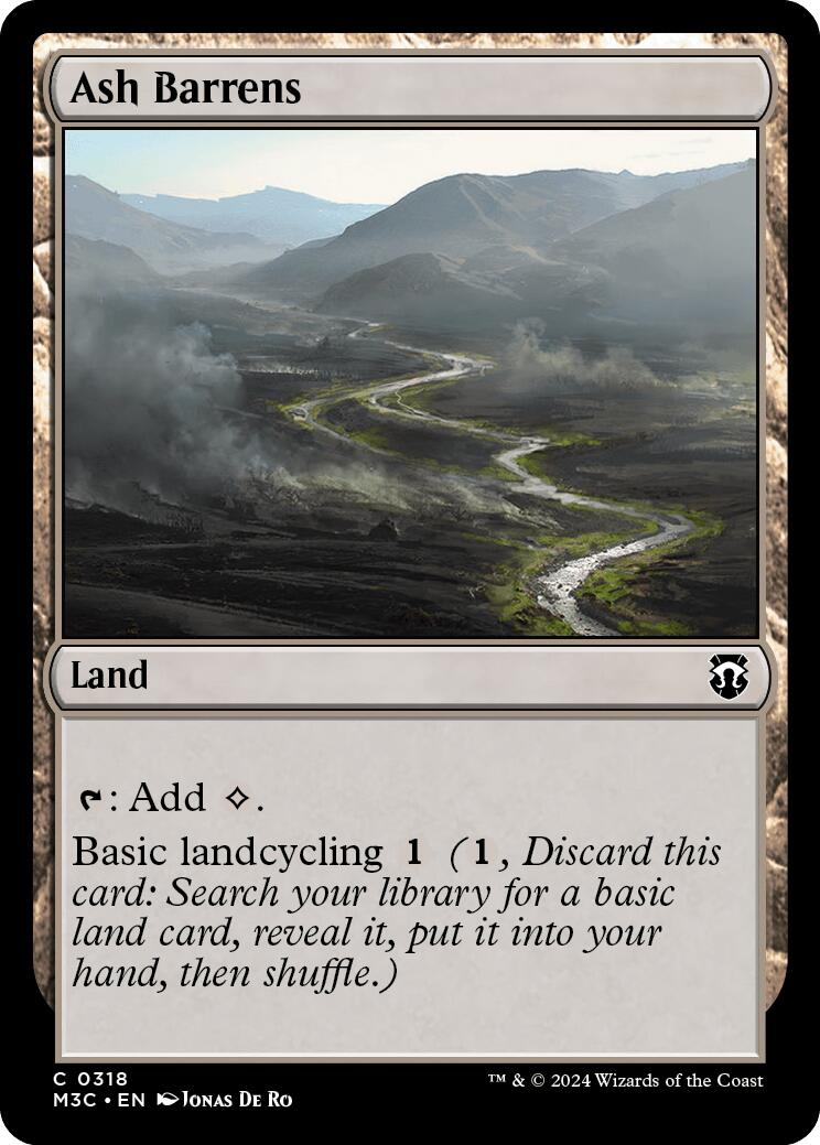 Ash Barrens (Ripple Foil)