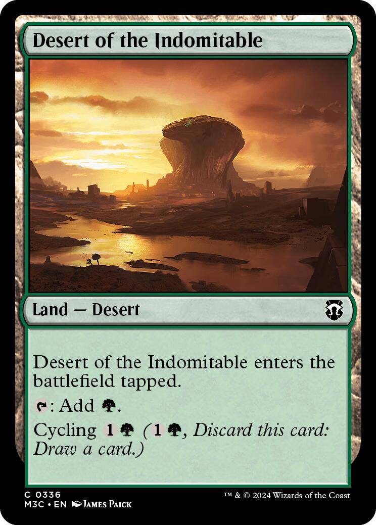 Desert of the Indomitable (Ripple Foil)