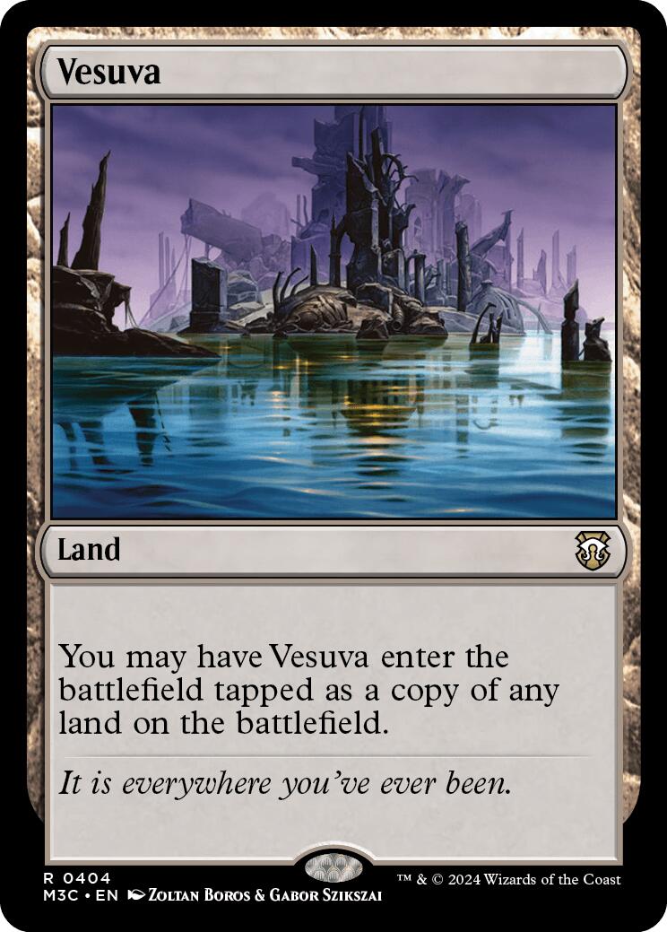 Vesuva (Ripple Foil) [M3C - 404]