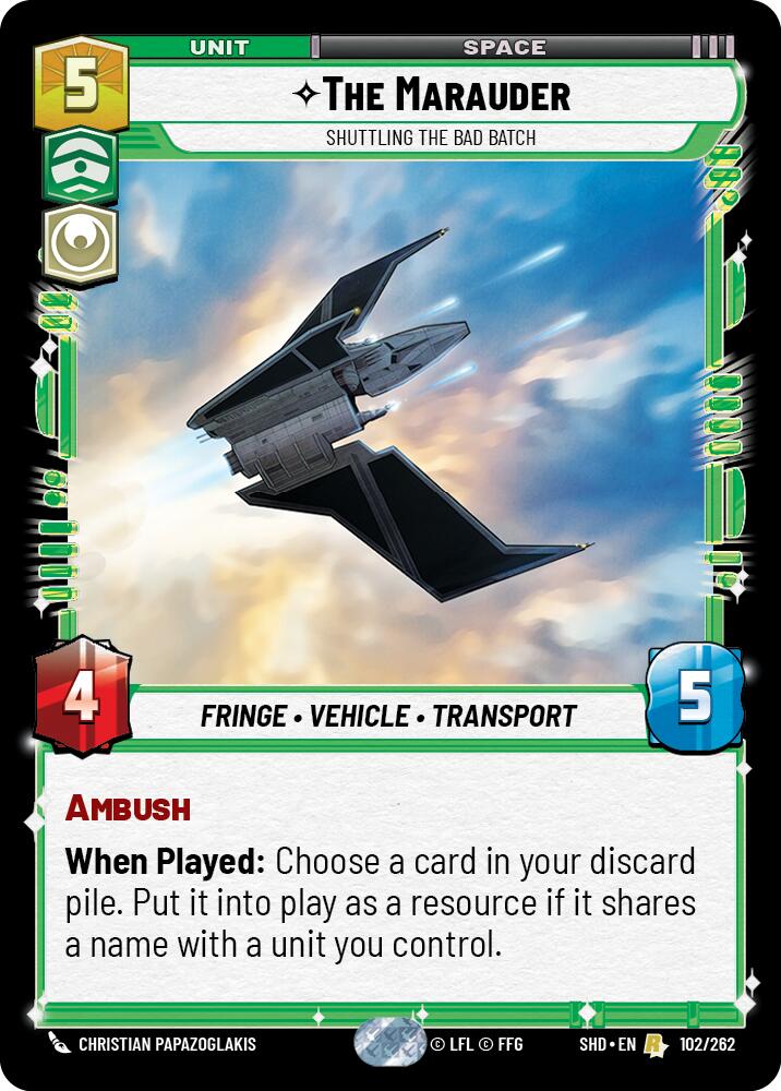 The Marauder - Shuttling the Bad Batch [SHD - 102/262]