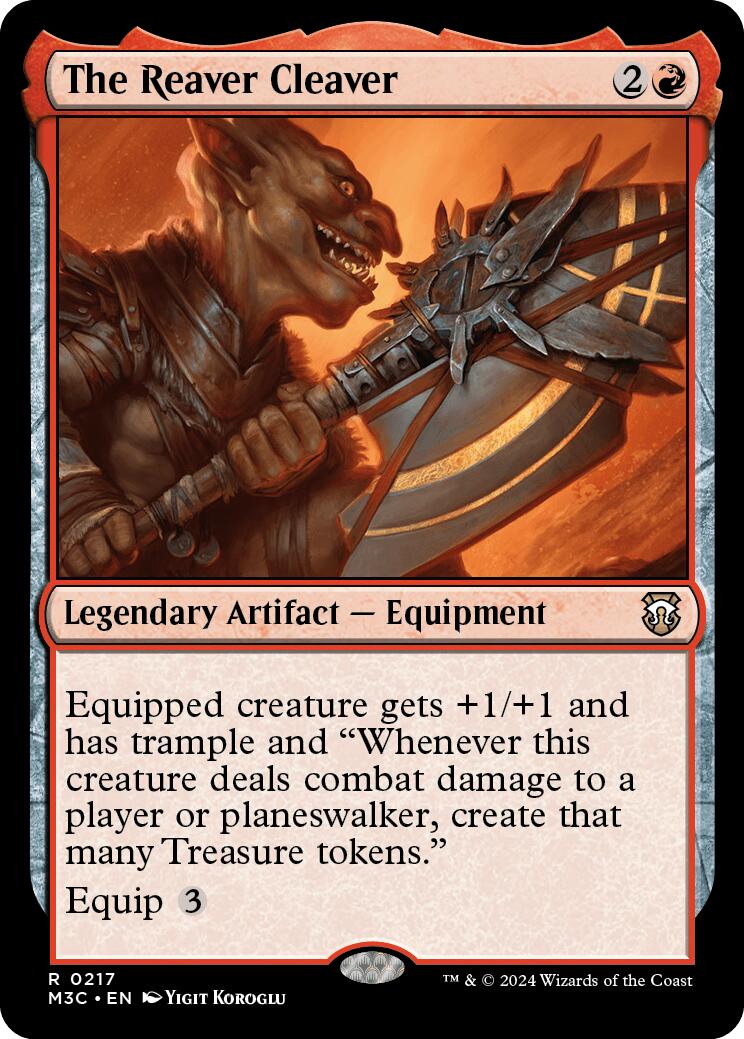 The Reaver Cleaver (Ripple Foil) [M3C - 217]