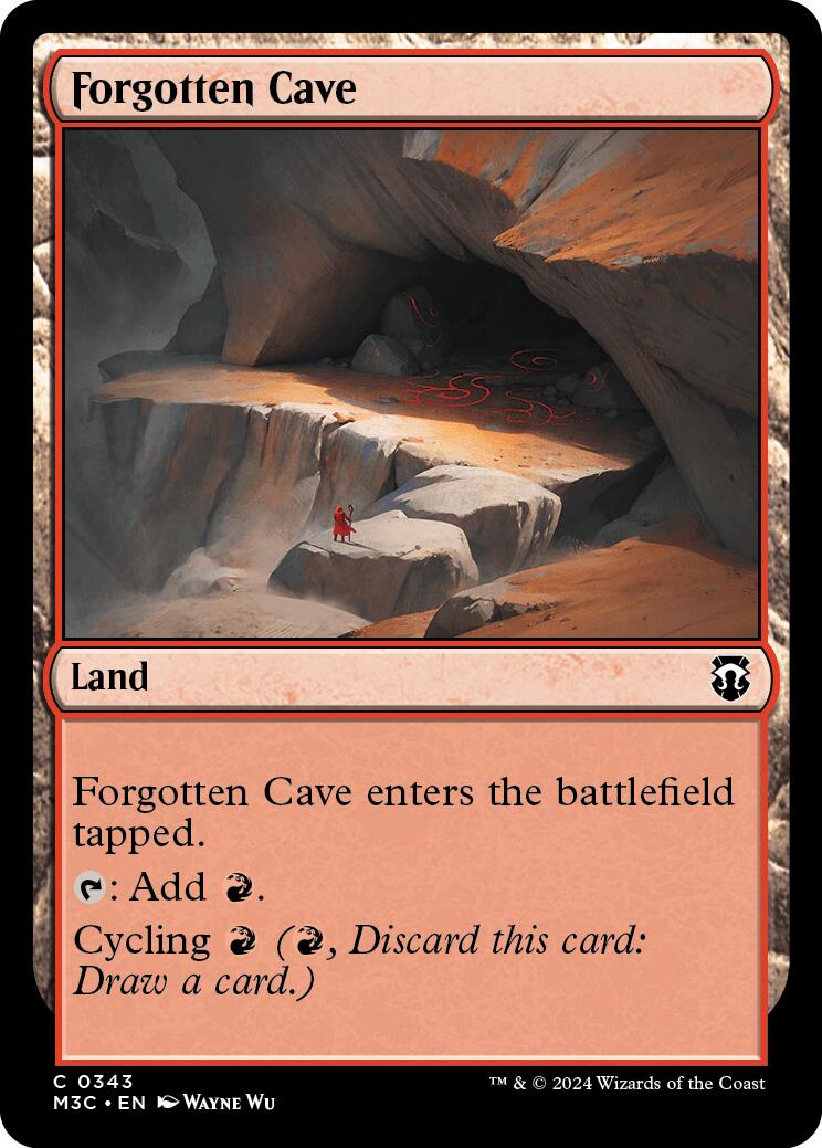 Forgotten Cave (Ripple Foil) [M3C - 343]