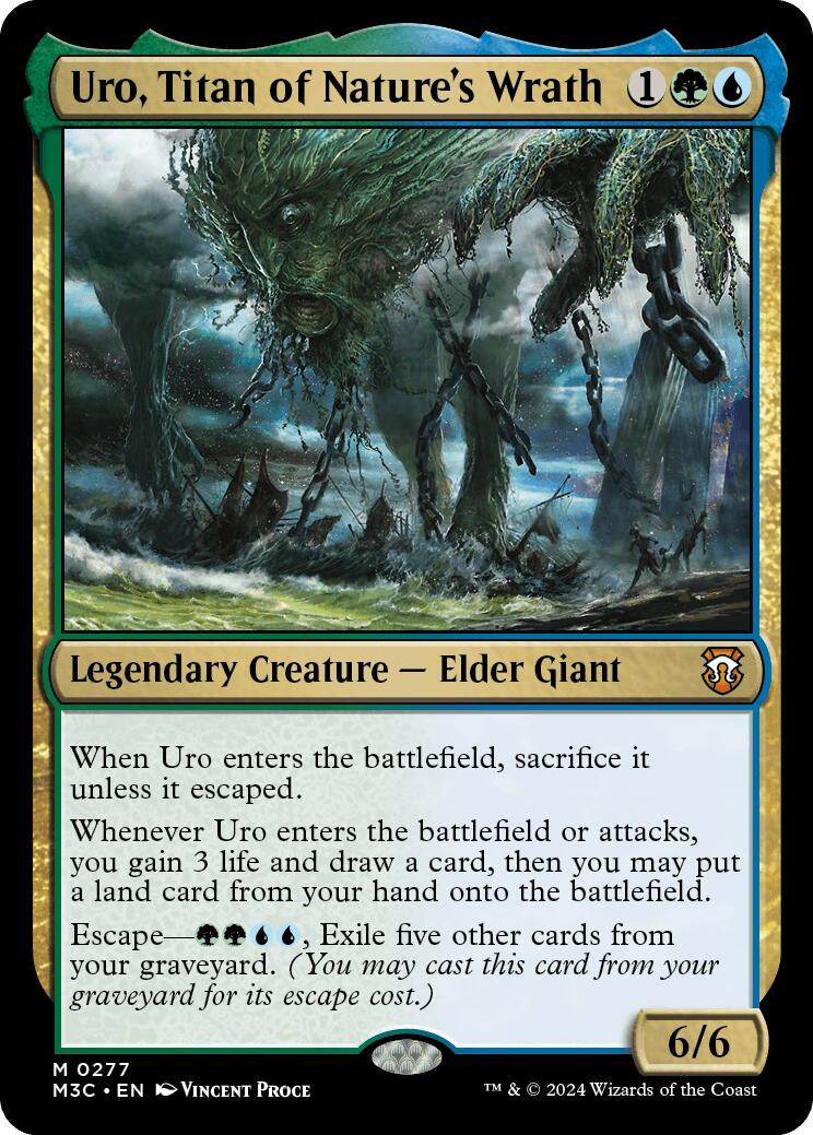 Uro, Titan of Nature's Wrath (Ripple Foil) [M3C - 277]