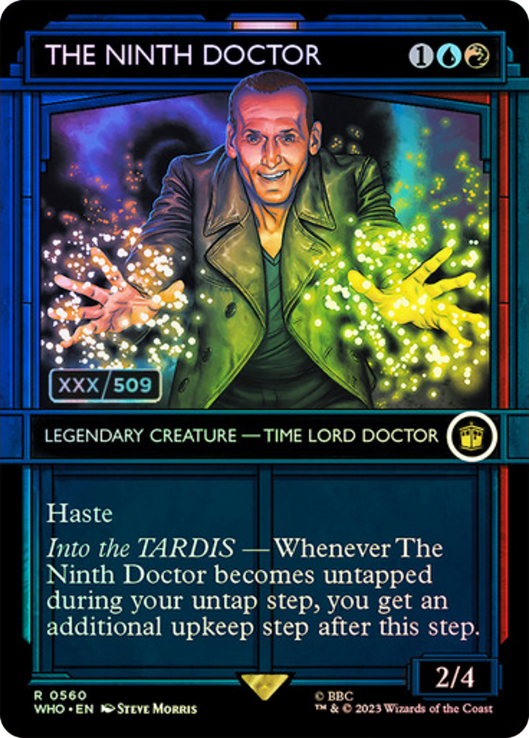 The Ninth Doctor (Serial Numbered) [Doctor Who] | The Clever Kobold