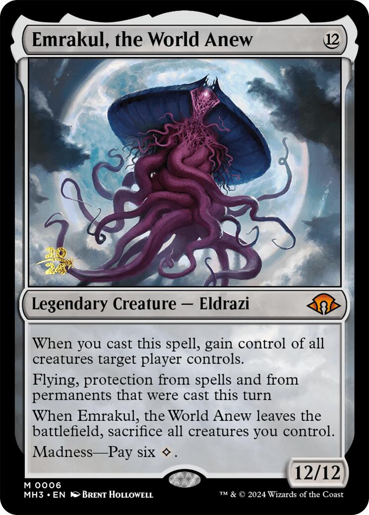 Emrakul, the World Anew [Modern Horizons 3 Prerelease Promos] | The Clever Kobold