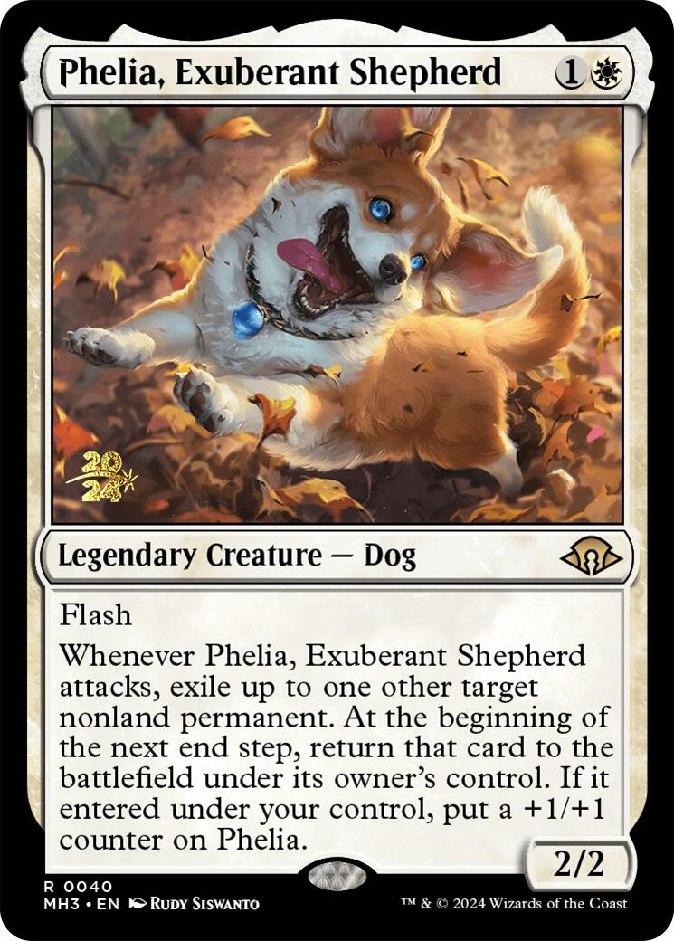 Phelia, Exuberant Shepherd [Modern Horizons 3 Prerelease Promos] | The Clever Kobold