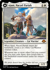 Ajani, Nacatl Pariah [Modern Horizons 3 Prerelease Promos] | The Clever Kobold