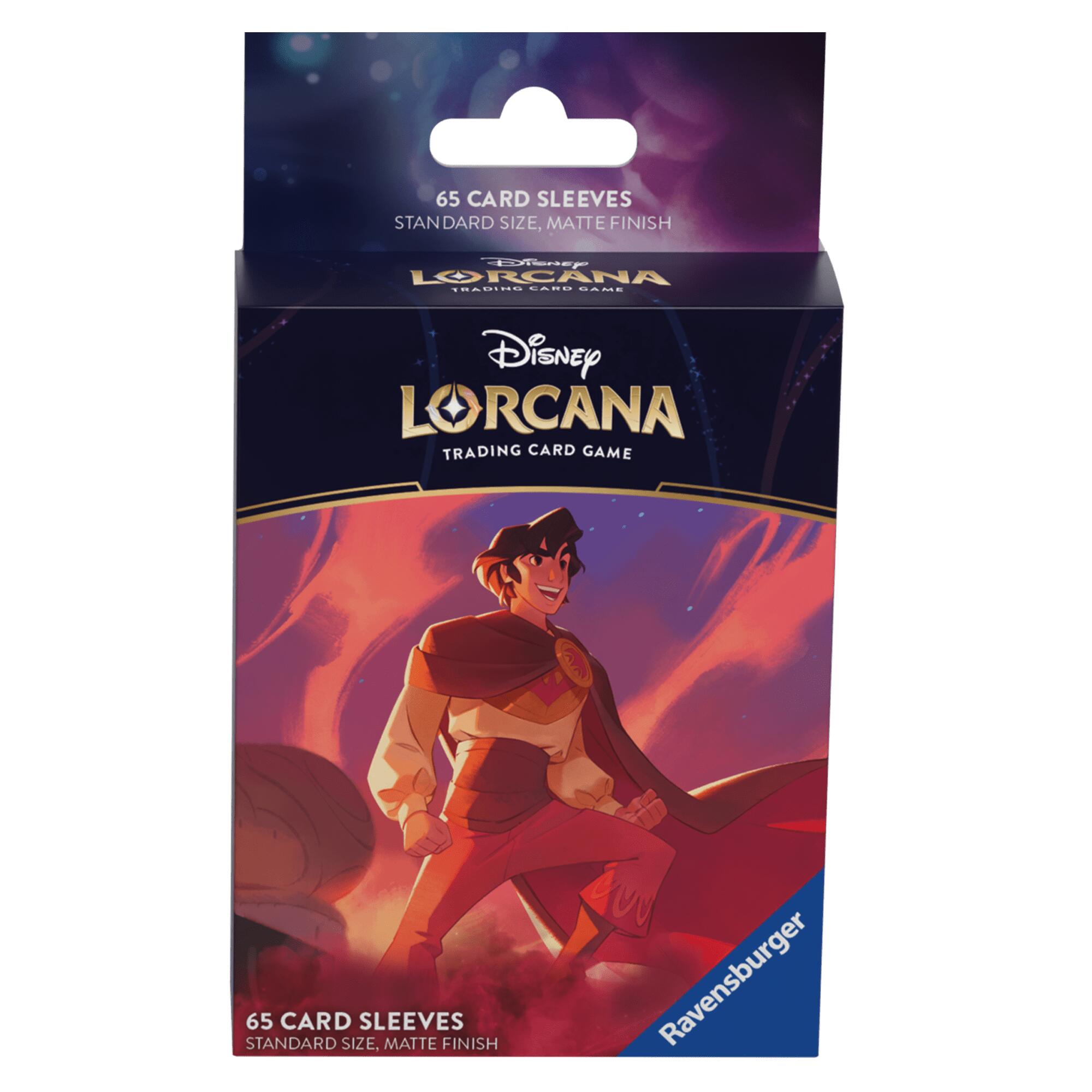 Disney Lorcana: Card Sleeves (Aladdin - Heroic Outlaw / 65-Pack) | The Clever Kobold