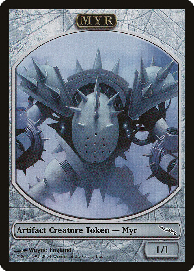 Myr Token [Magic Player Rewards 2004] | The Clever Kobold