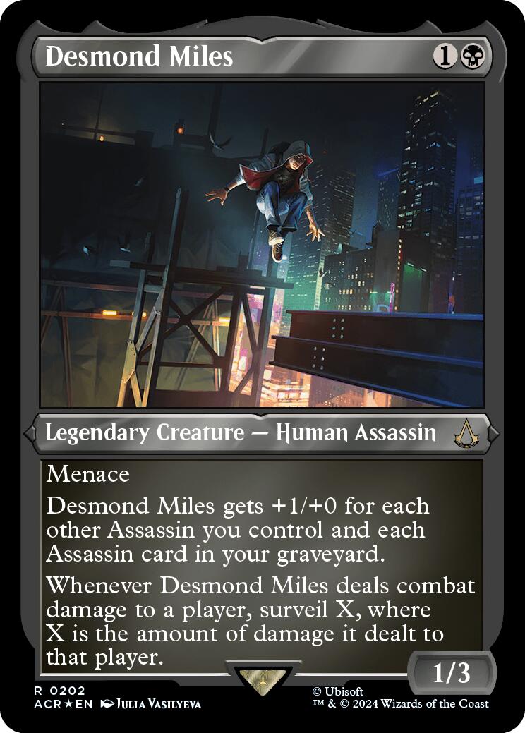 Desmond Miles (Foil Etched)