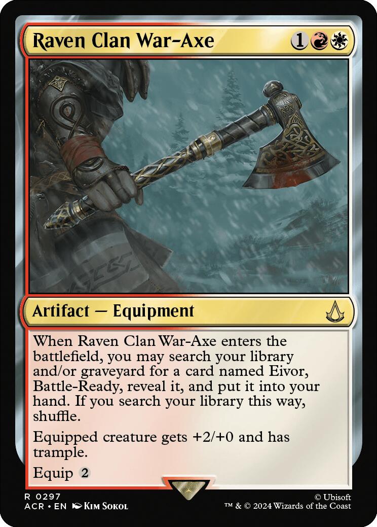 Raven Clan War-Axe [ACR - 297]