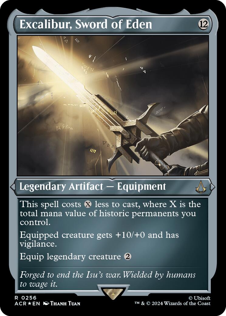 Excalibur, Sword of Eden (Foil Etched) [ACR - 256]