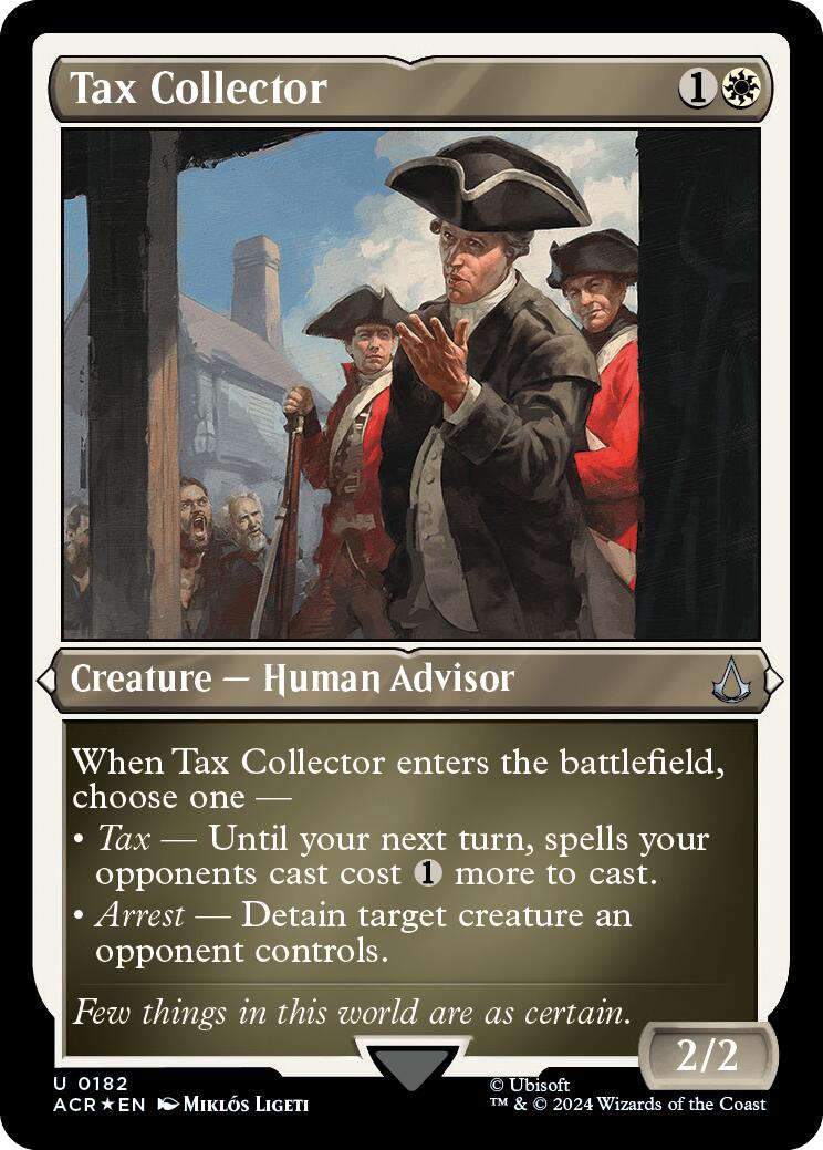 Tax Collector (Foil Etched) [Assassin's Creed] | The Clever Kobold