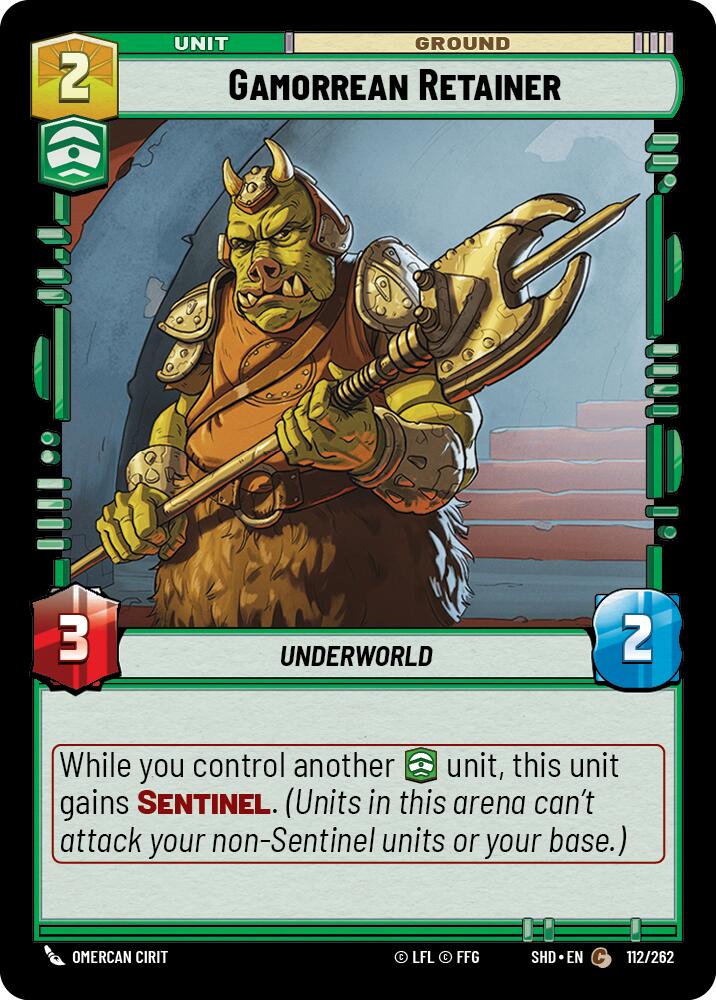 Gamorrean Retainer [SHD - 112/262]