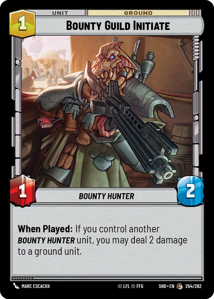 Bounty Guild Initiate [SHD - 254/262]