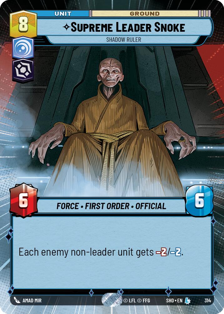 Supreme Leader Snoke - Shadow Ruler (Hyperspace)