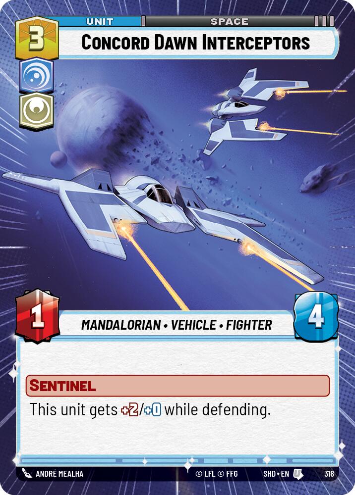 Concord Dawn Interceptors (Hyperspace) [SHD - 318]