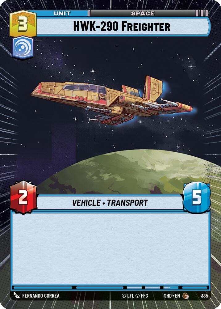 HWK-290 Freighter (Hyperspace) [SHD - 335]