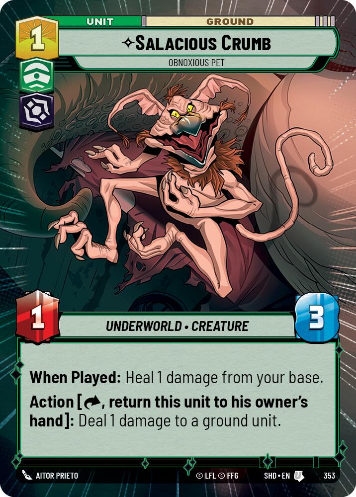 Salacious Crumb - Obnoxious Pet (Hyperspace) [SHD - 353]