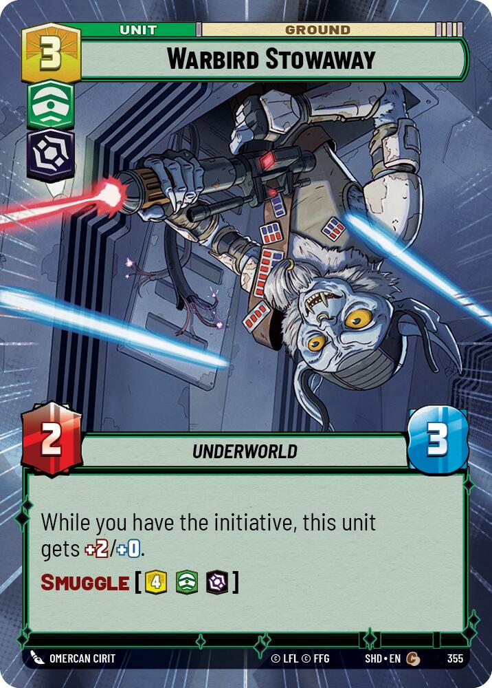 Warbird Stowaway (Hyperspace) [SHD - 355]