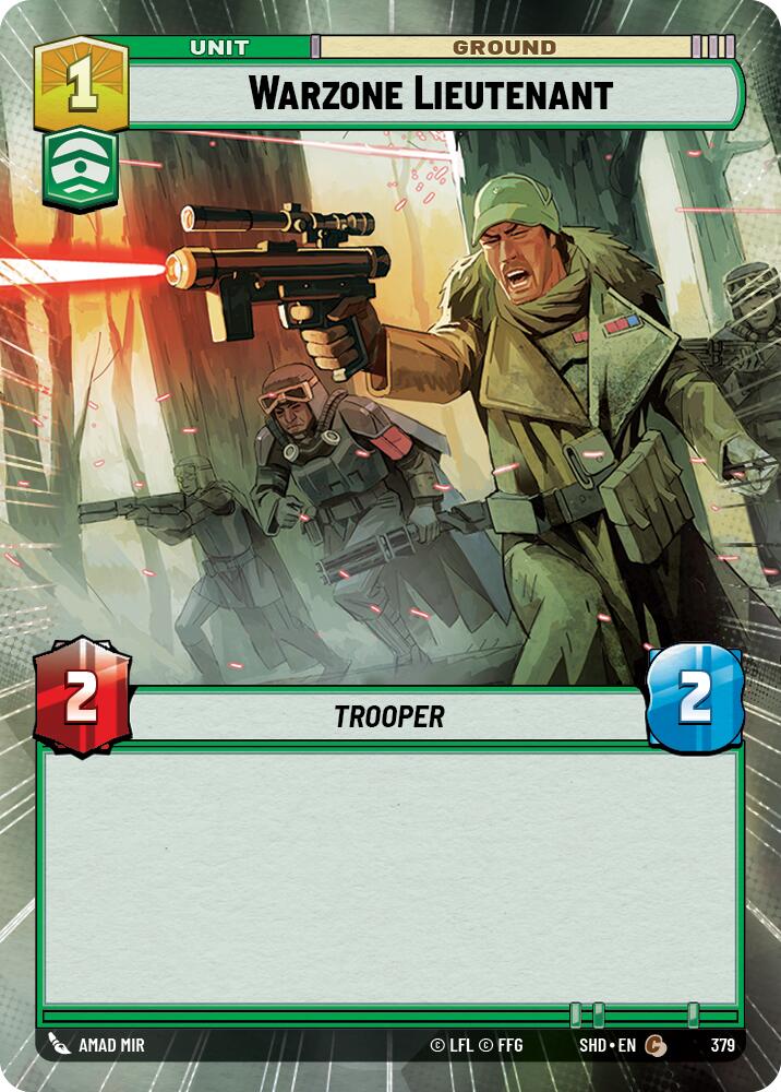 Warzone Lieutenant (Hyperspace) [SHD - 379]