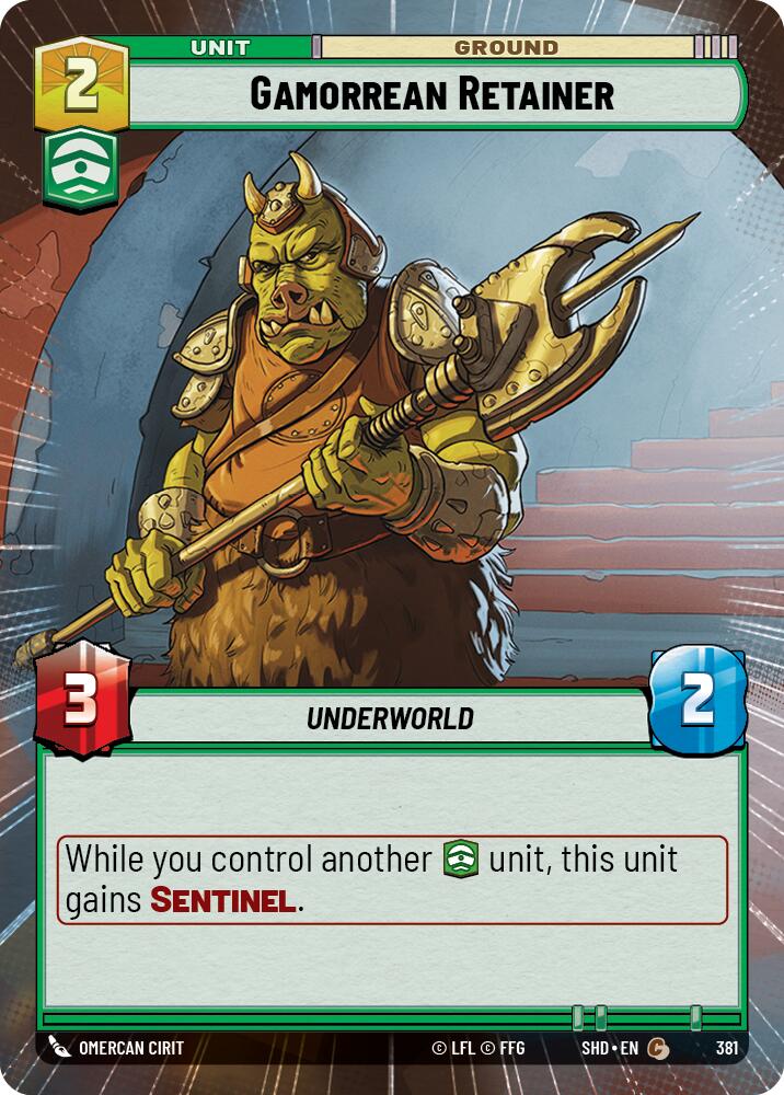 Gamorrean Retainer (Hyperspace) [SHD - 381]