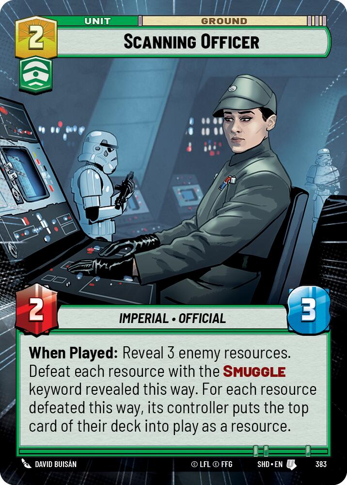 Scanning Officer (Hyperspace) [SHD - 383]