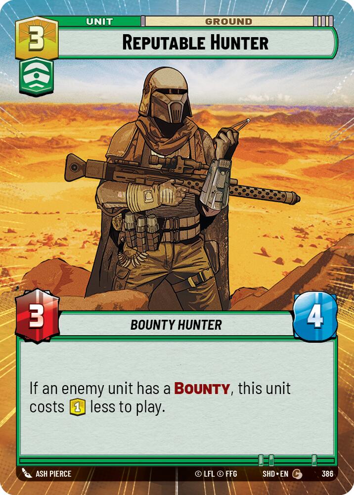 Reputable Hunter (Hyperspace) [SHD - 386]