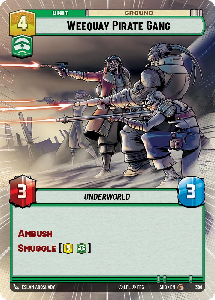 Weequay Pirate Gang (Hyperspace) [SHD - 388]