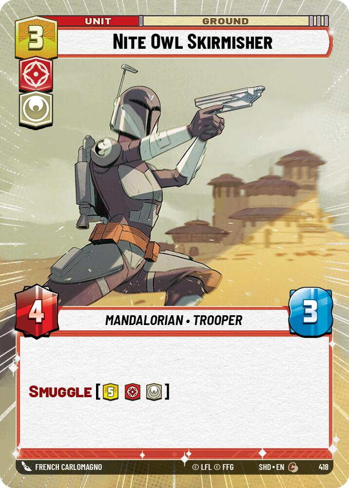 Nite Owl Skirmisher (Hyperspace) [SHD - 418]
