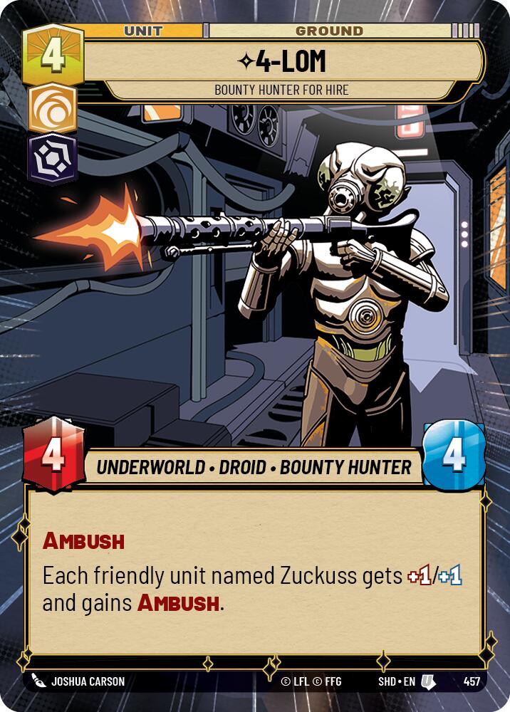 4-LOM - Bounty Hunter for Hire (Hyperspace) [SHD - 457]