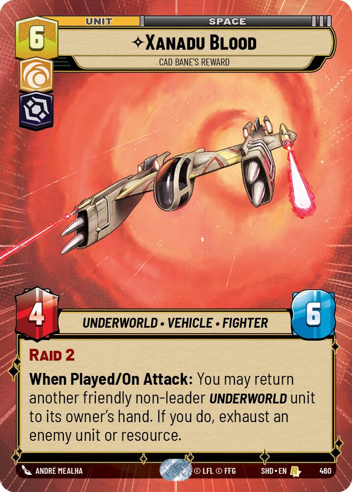 Xanadu Blood - Cad Bane's Reward (Hyperspace) [SHD - 460]