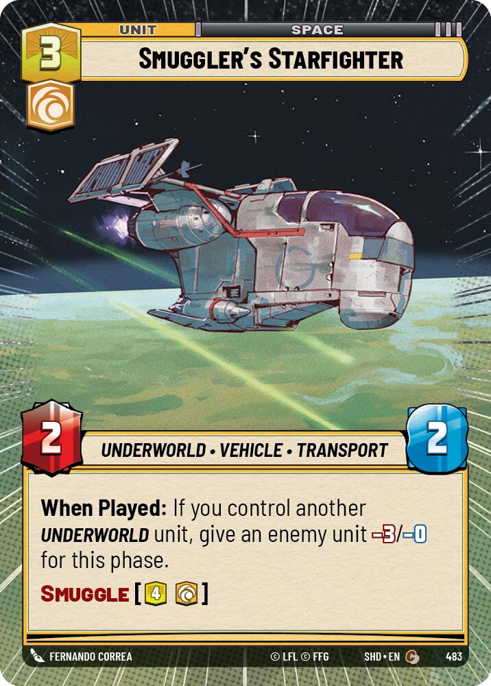 Smuggler's Starfighter (Hyperspace) [SHD - 483]