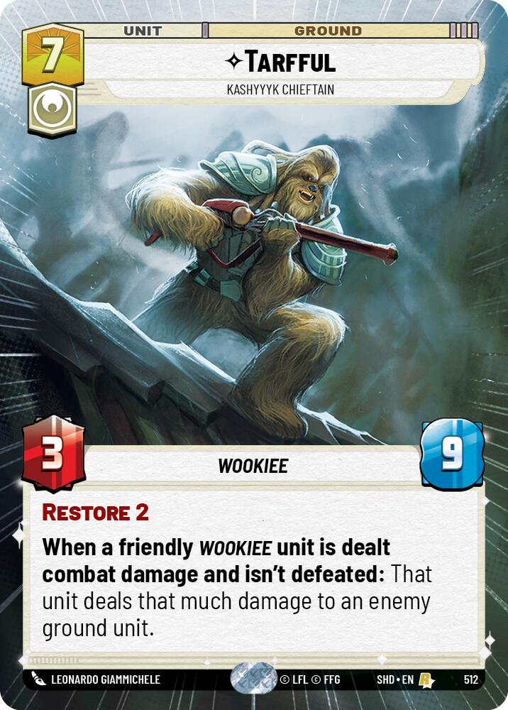 Tarfful - Kashyyyk Chieftain (Hyperspace) [SHD - 512]