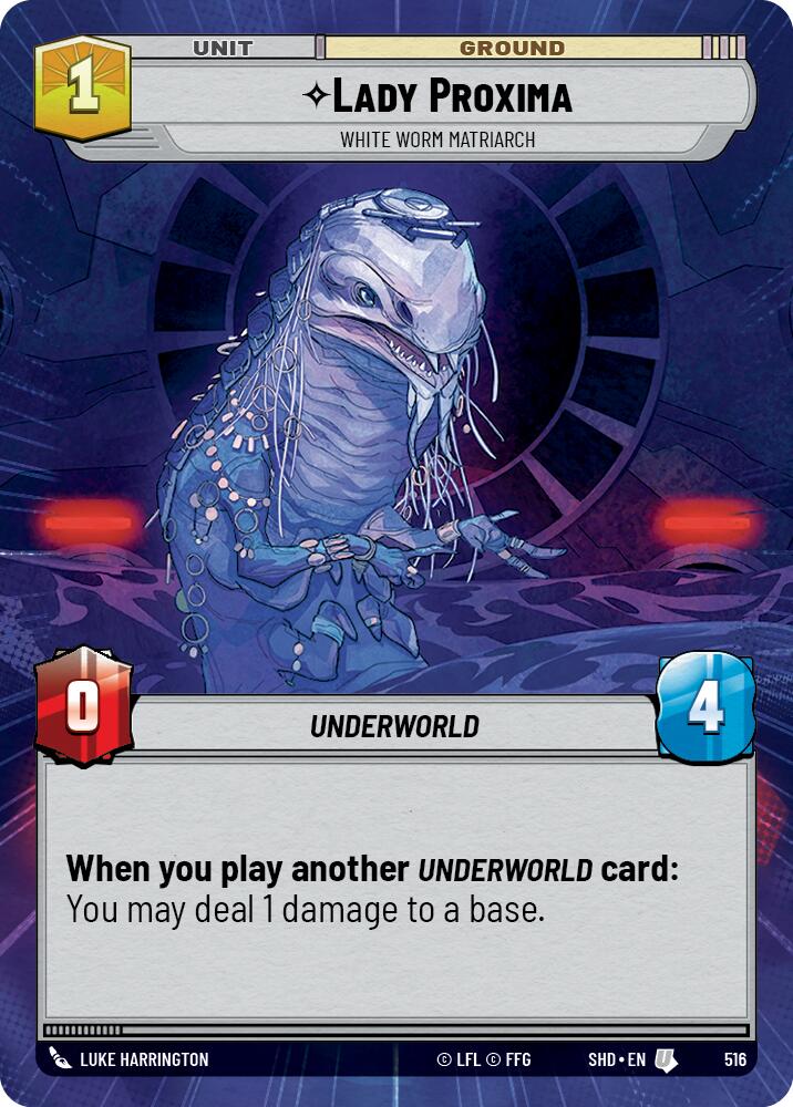Lady Proxima - White Worm Matriarch (Hyperspace) [SHD - 516]