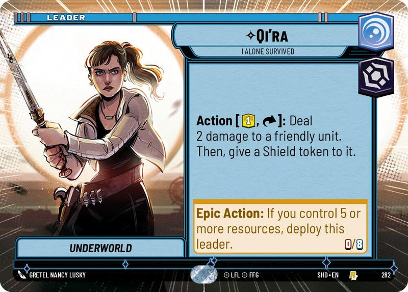 Qi'ra - I Alone Survived (Hyperspace) [SHD - 282]
