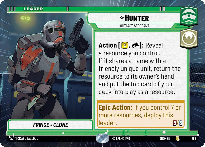 Hunter - Outcast Sergeant (Hyperspace) [SHD - 288]