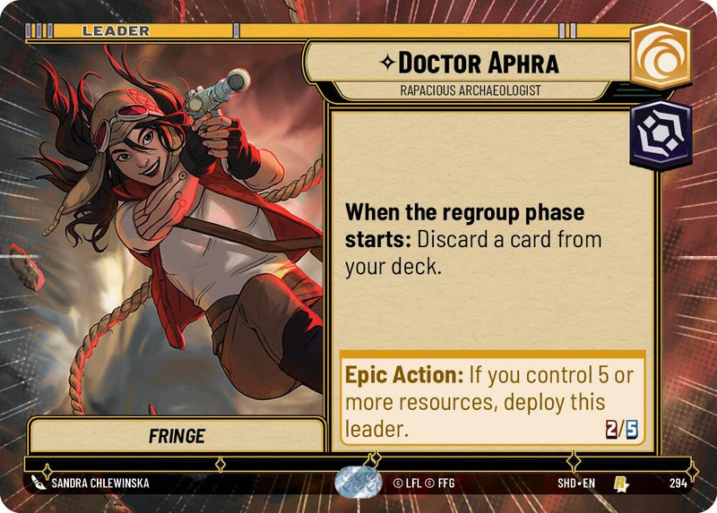 Doctor Aphra - Rapacious Archaeologist (Hyperspace) [SHD - 294]