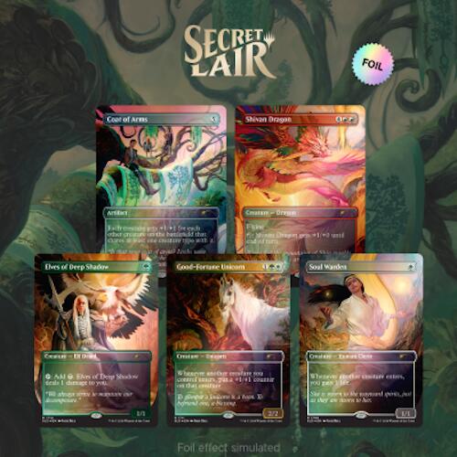 Secret Lair: Drop Series - Featuring: Julie Bell (Foil Edition) | The Clever Kobold