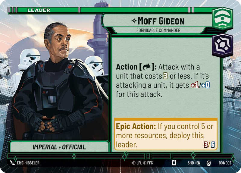 Moff Gideon - Formidable Commander (Hyperspace) [PRE - 001/002]