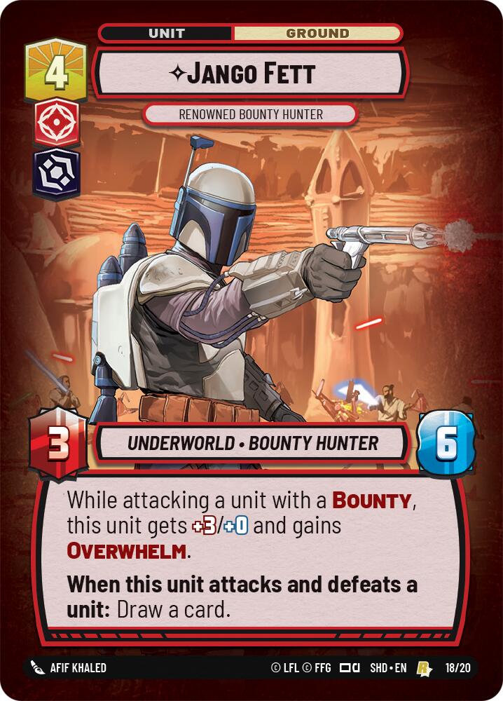 Jango Fett - Renowned Bounty Hunter [SHD-WPP - 18/20]