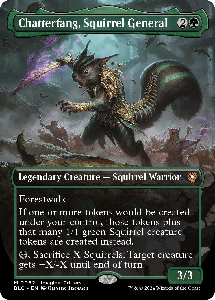 Chatterfang, Squirrel General (Borderless) [BLC - 82]
