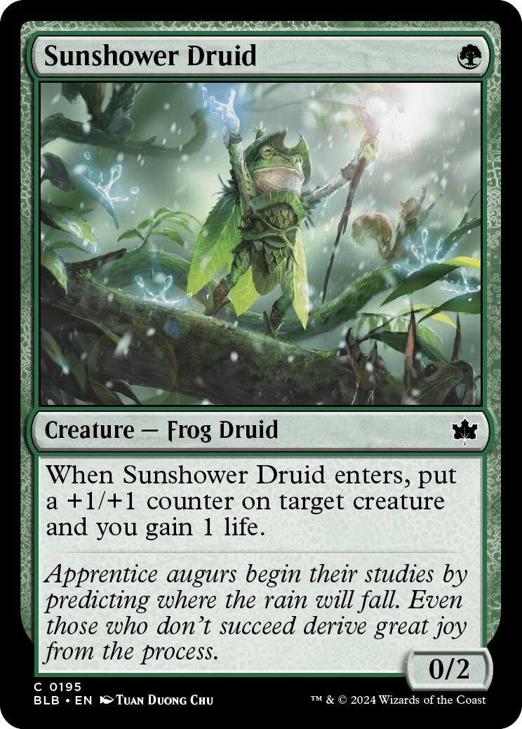 Sunshower Druid [BLB - 195]