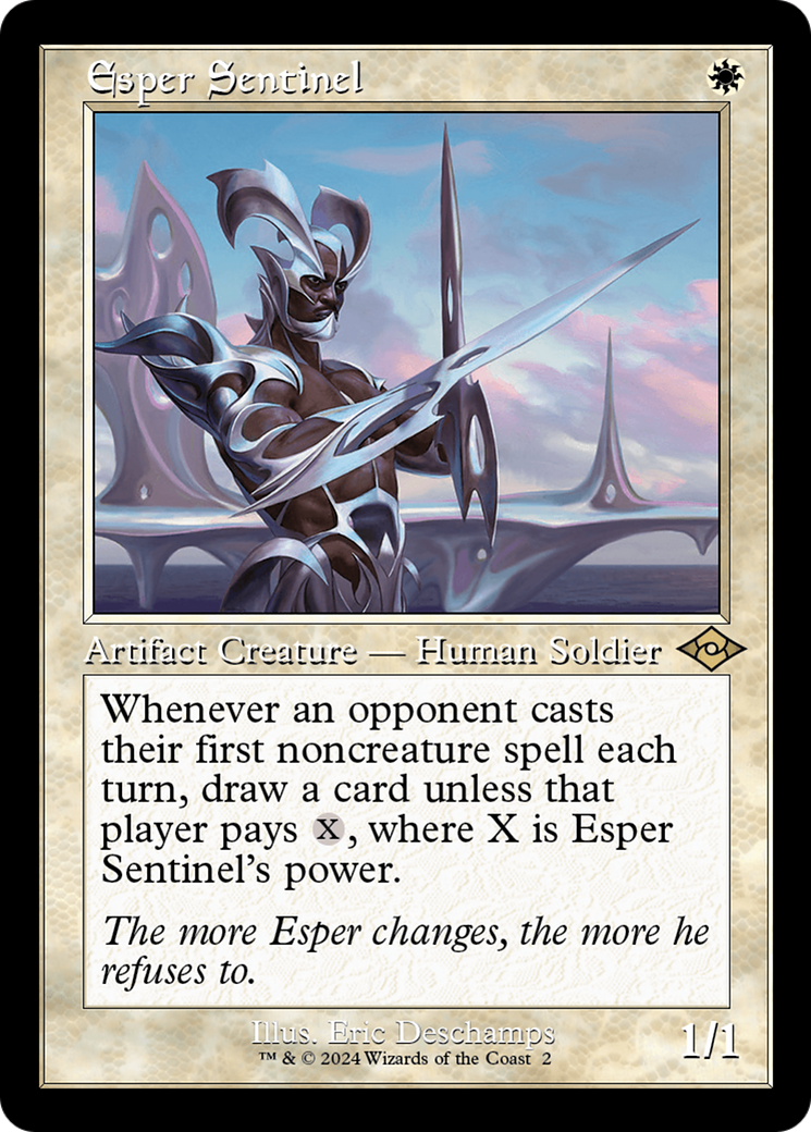 Esper Sentinel (Retro) [Modern Horizons 2] | The Clever Kobold