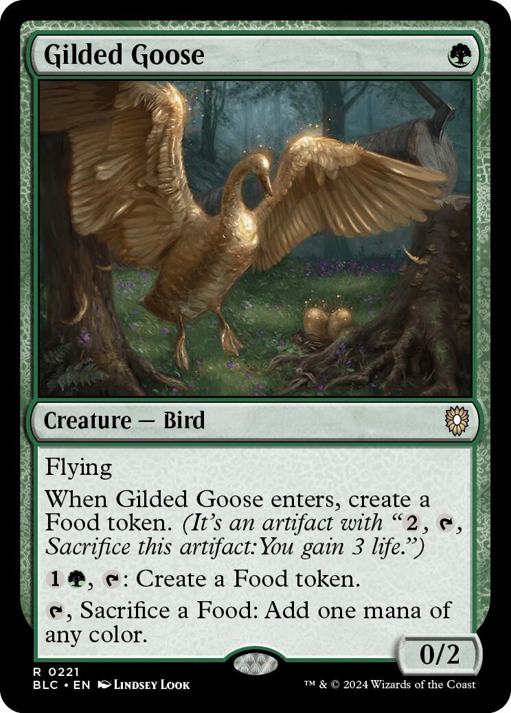 Gilded Goose [Bloomburrow Commander] | The Clever Kobold