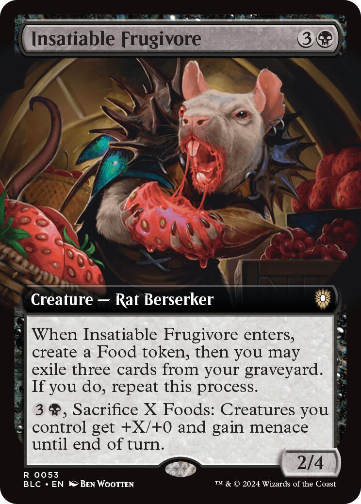 Insatiable Frugivore (Extended Art) [BLC - 53]