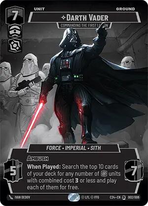 Darth Vader - Commanding the First Legion [CE2024 - 002/006]