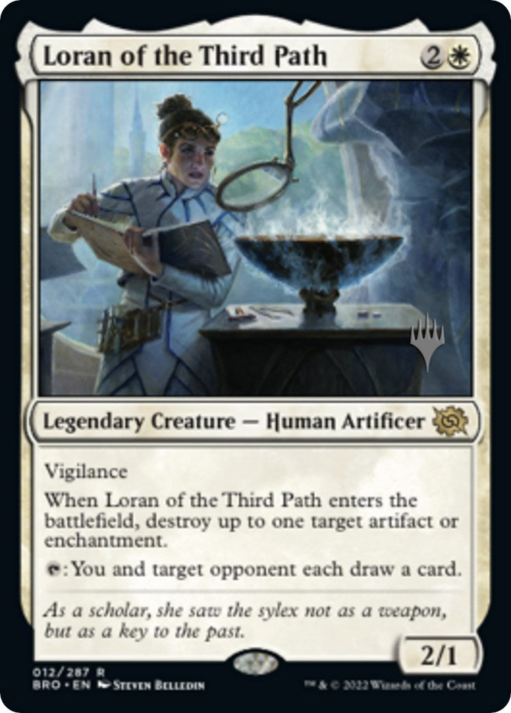 Loran of the Third Path (Promo Pack) [The Brothers' War Promos] | The Clever Kobold