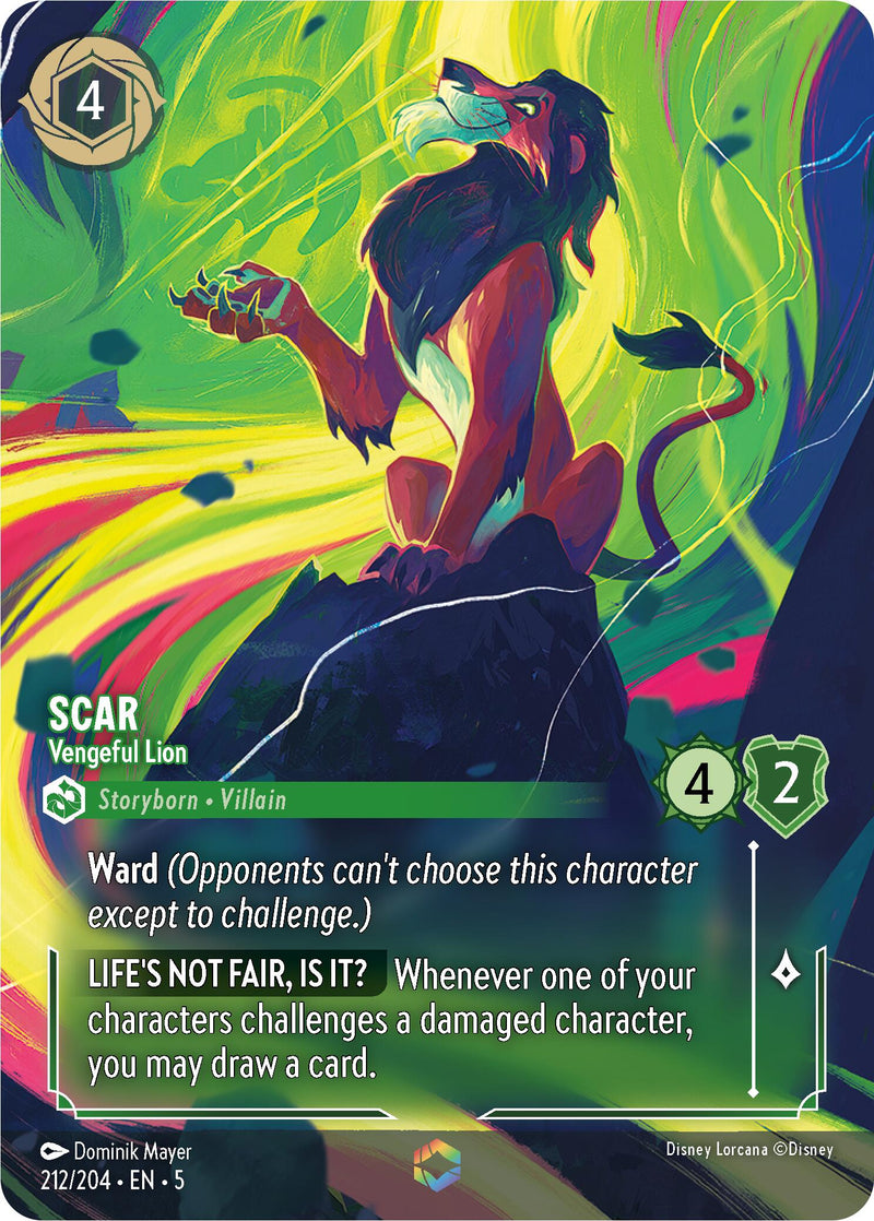 Scar - Vengeful Lion (Enchanted) [5 - 212/204]